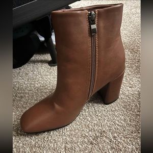 Chunky Heeled Booties